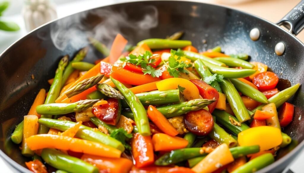 stir-fry with seasonal vegetables stir-fry with seasonal vegetables