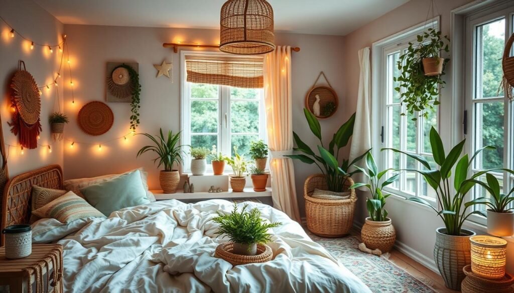 Spring Boho Bedroom Lighting Spring Boho Bedroom Lighting