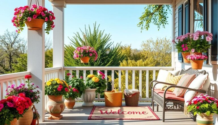 Spring Entryway Decor