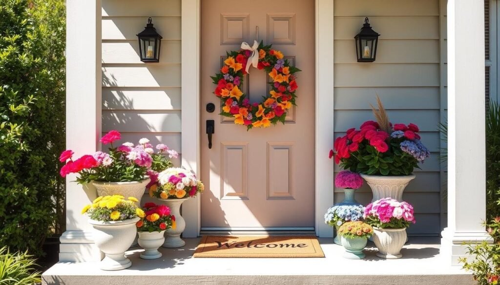 Spring Front Porch Decor Entrance Spring Front Porch Decor Entrance