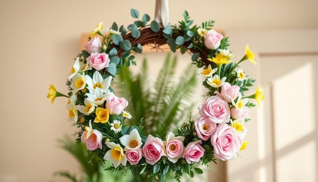 simple Easter wreath DIY simple Easter wreath DIY