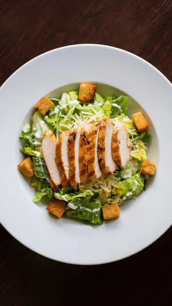 Caesar Salad with Grilled Chicken