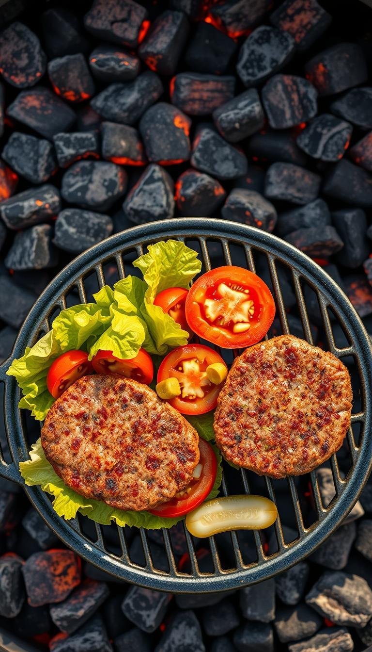 Perfect burger grilling