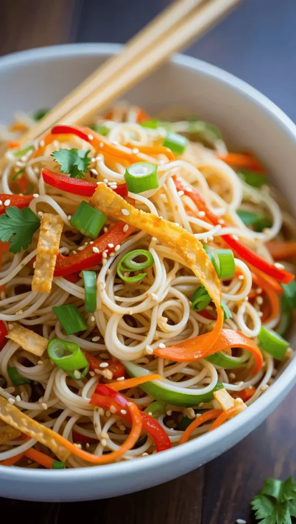 Asian Sesame Noodle Salad