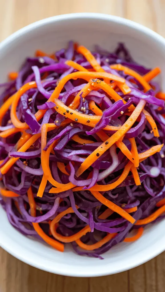 Cabbage and Carrot Slaw