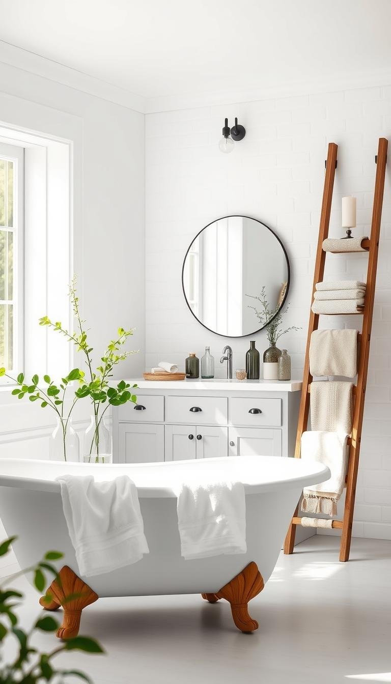 summer bathroom decor