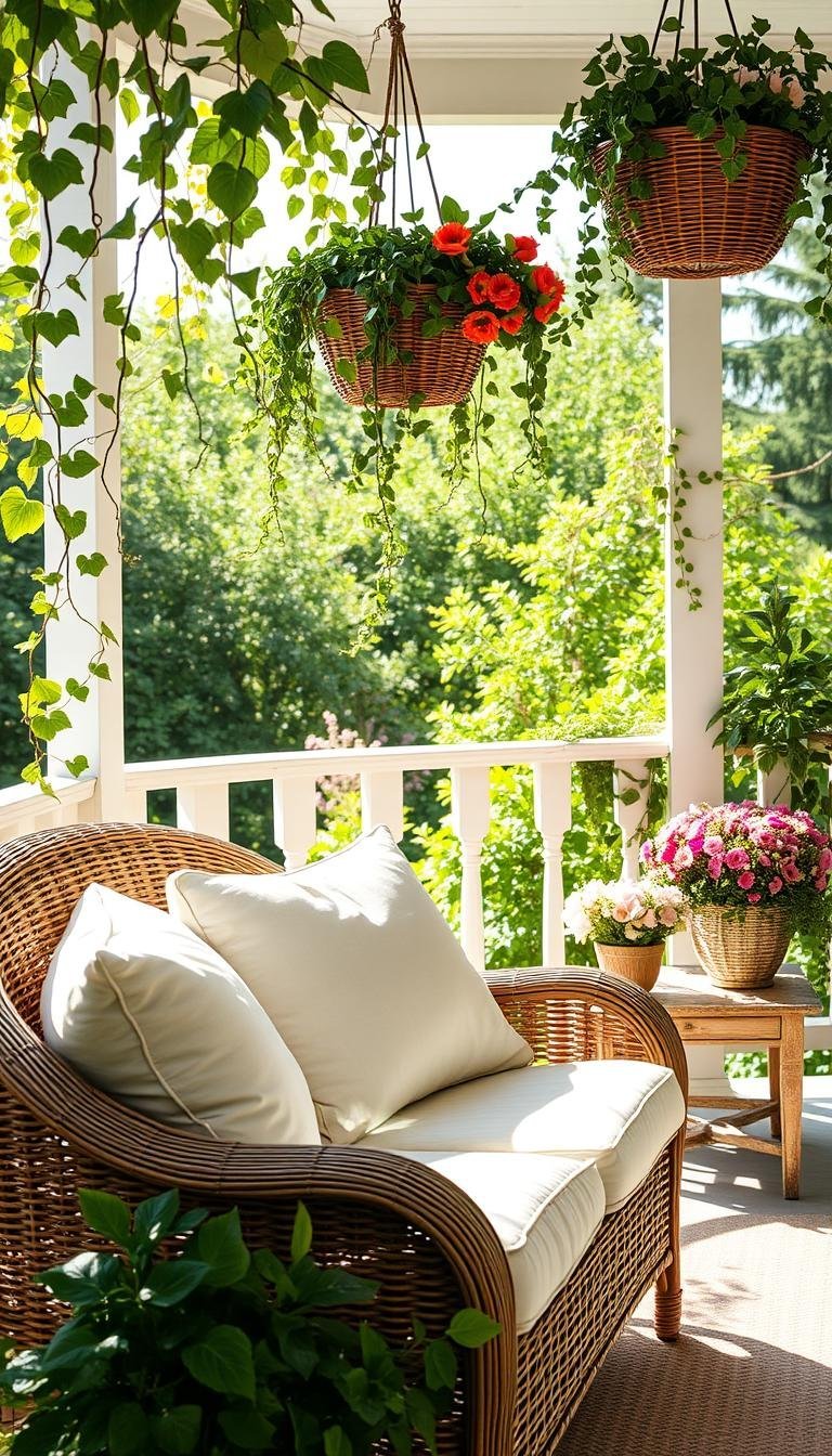 summer porch decor