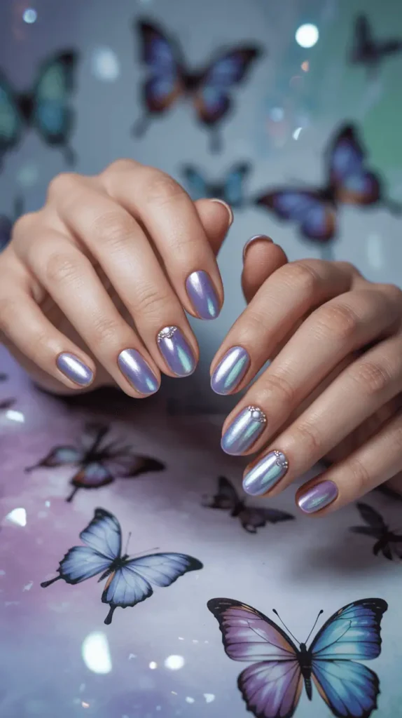 Iridescent Butterfly Wings