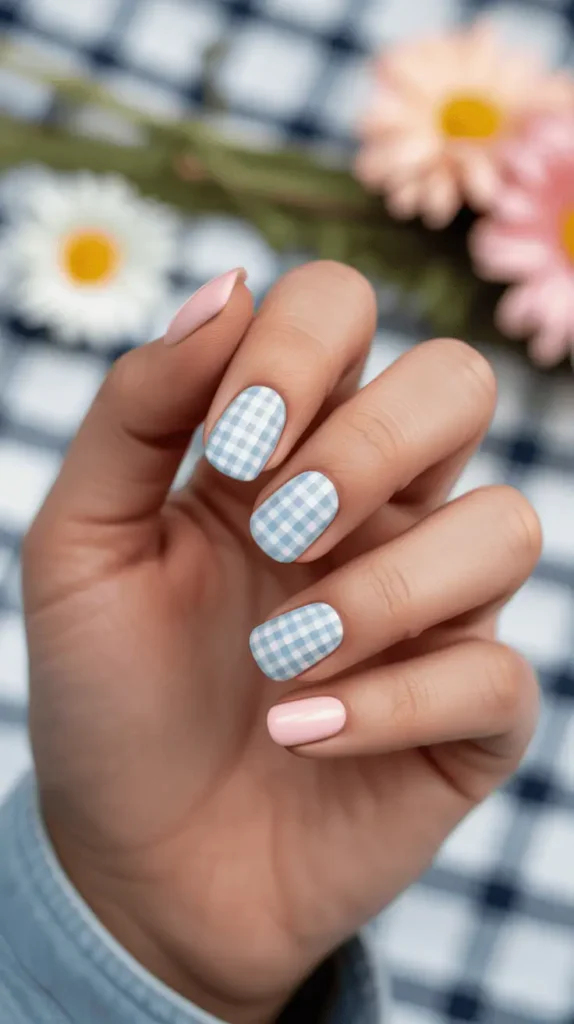 Gingham Check Accent