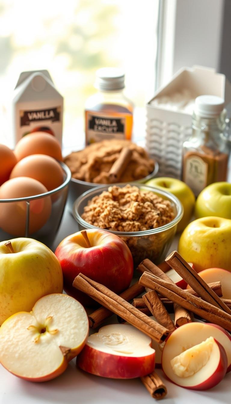 Apple Cinnamon Muffins with Streusel