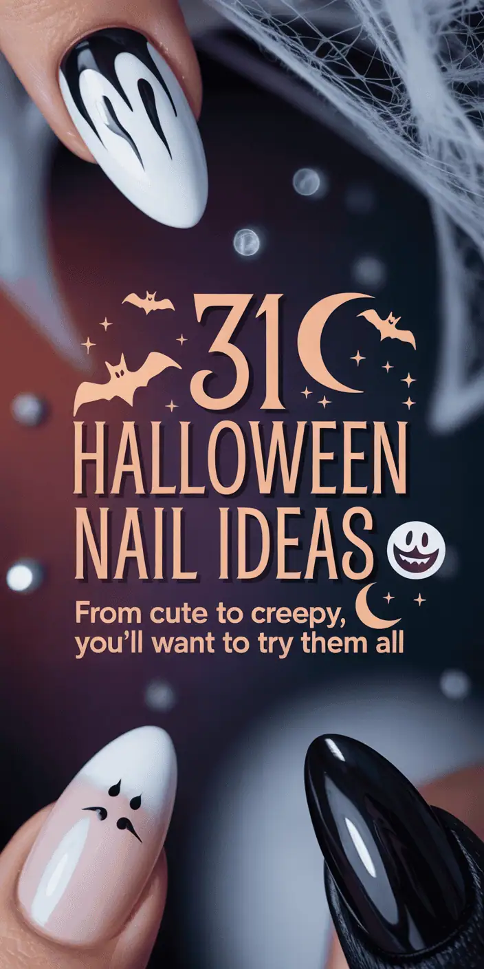 31 Halloween Nail Ideas That’ll Elevate Your Spooky Look 🎃🕷️