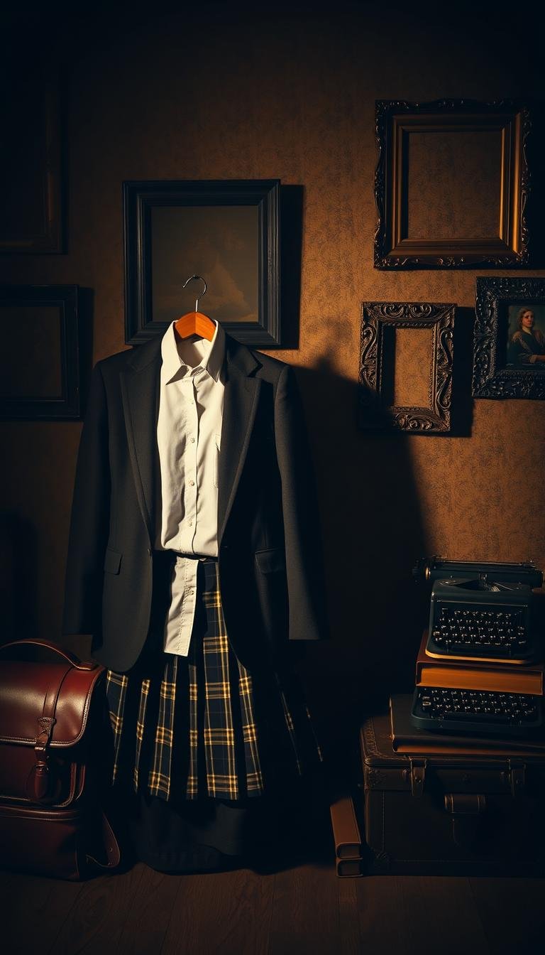 dark academia outfits