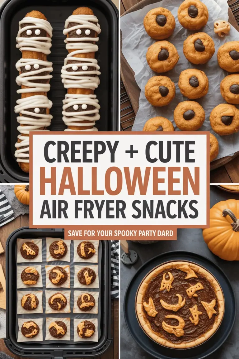 🎃 Creepy-Cute Air Fryer Party Snacks