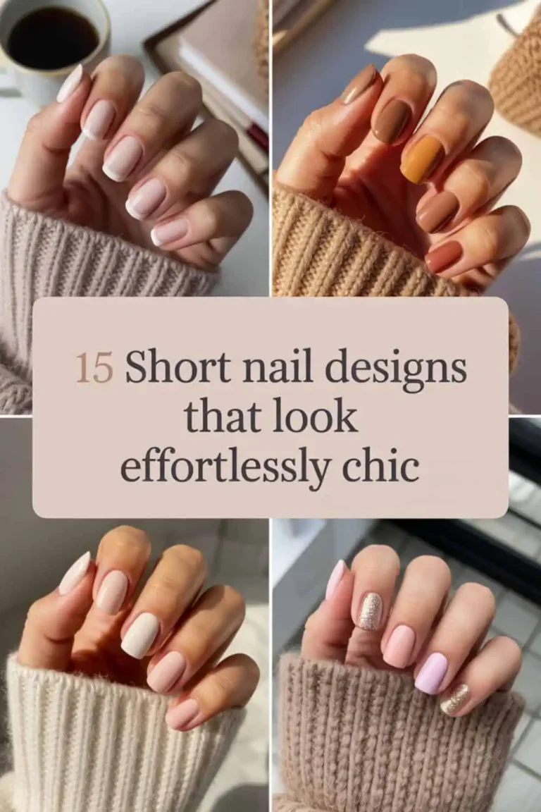 💅 15 Short Nail Designs That Still Look Chic