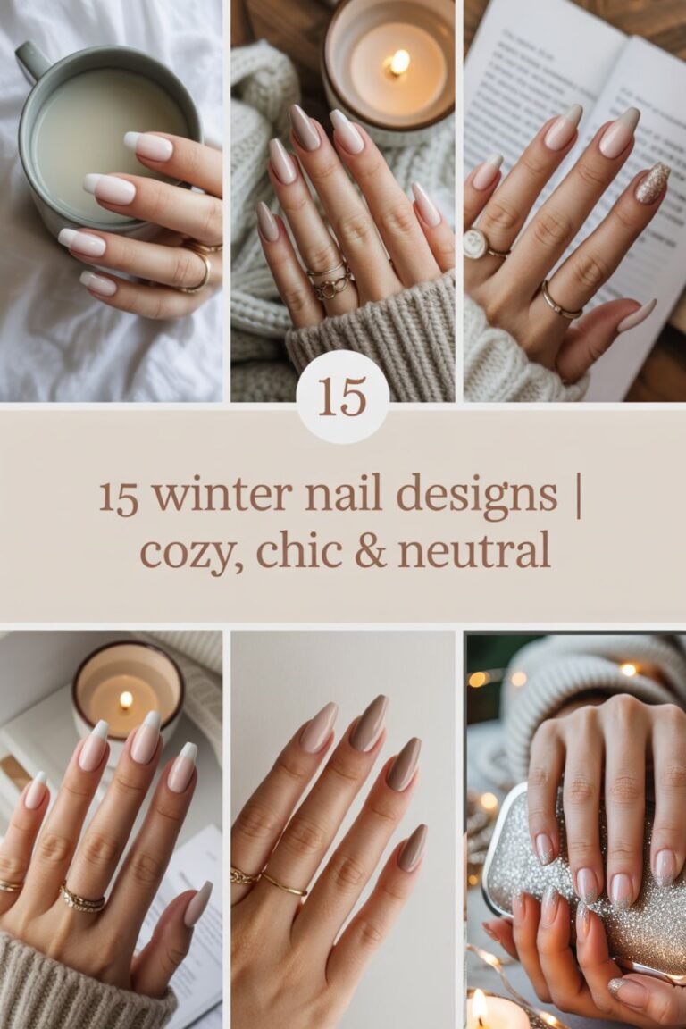 ❄️ 15 Winter Nail Designs That Aren’t Just Red & Green